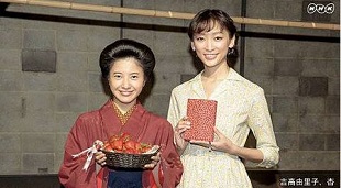 「伝心」ブックカバー・花子とアンのイメージ